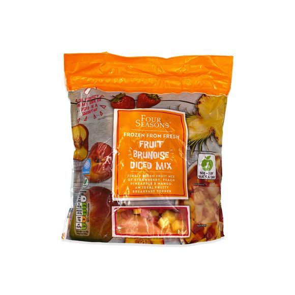 Frozen From Fresh Fruit Brunoise Diced Mix 500g Four Seasons